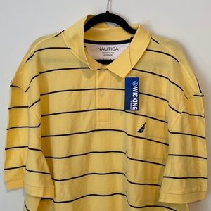 Nautica yellow polo